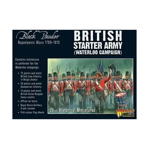 Британская стартовая армия (кампания Ватерлоо), Black Powder - Napoleonic Wars 1789-1815 - British (28mm)