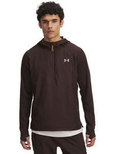 Under Armour Спортивная футболка «Trail Run Hoodie» коричневого цвета
