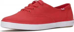 Женские кроссовки Keds Champion с шнуровкой для сезона, красный