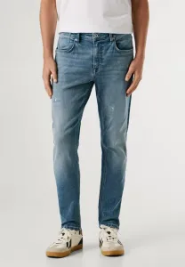Зауженные джинсы stanley jeans, зауженный крой Pepe Jeans, Denim