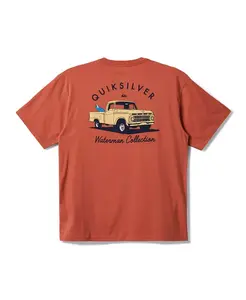 Футболка Quiksilver Men's Four Wheeler Screen Quiksilver Waterman, оранжевый