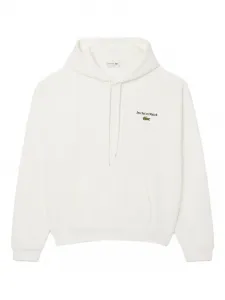 Толстовка с логотипом Lacoste, белый