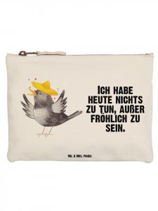 Mr. & Mrs. Panda Пенал Raven Sombrero с белой надписью