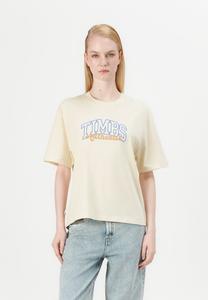 Футболка Timberland VARSITY GRAPHIC SHORT SLEEVE TEE, Angora/Off-White