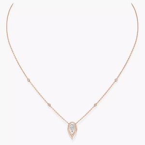 Колье Messika Fiery 0.25CT, розовое золото/бриллианты
