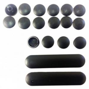 Набор колпачков GIVI Z128 Wingrack/ мм/M3 для крышки, черный