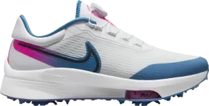 Бутсы Nike Air Zoom Infinity Tour NEXT% Boa Wide 'White Aurora Blue Pink Blast', белый