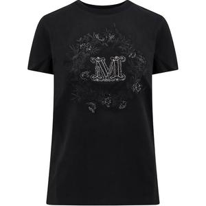 Футболка женская черная MaxMara