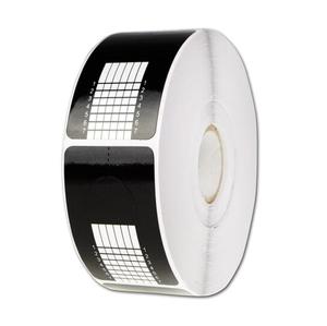 500 черных узких шаблонов для нейл-арта., AlleBeauty