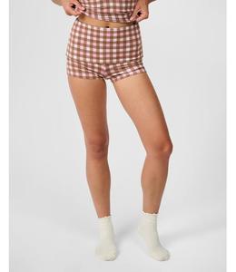 Шорты для сна с откидной спинкой WeWoreWhat, Pink/brown