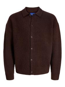 Вязаный кардиган JACK & JONES, коричневый
