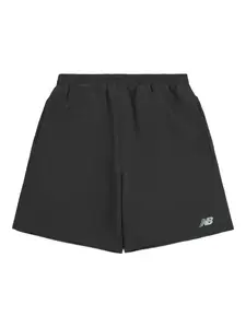 Шорты с логотипом New Balance Kids, черный