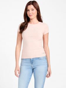 Футболка Juliana с цветочным узором Guess Factory, цвет vapor rose