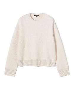 Hello Brushed Cashmere Crew Neck Knit WBRC3216