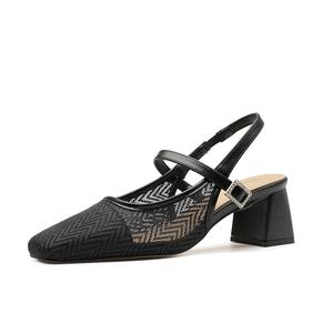 CAOT Женские туфли на высоком каблуке, черные, абрикосовые