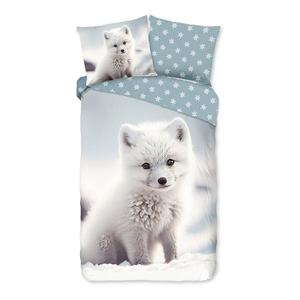 Фланелевое постельное белье Good morning 33021, 140 х 200/220 см + подушка 70 х 60 см