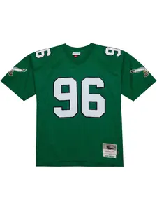 Топ NFL Dark Eagles 1990 Clyde Simmons Mitchell & Ness, зеленый