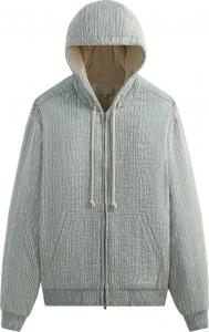 Худи Kith Slub Boucle Sierra Zip 'Glaze', зеленый