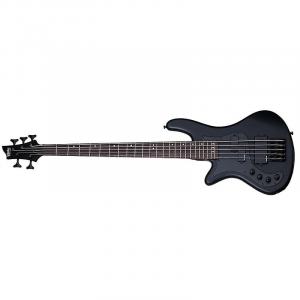 Schecter Stiletto Stealth-5 String LH Bass Палисандр Гриф Satin Black 2527