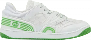 Кроссовки Gucci Wmns Basket White Green, белый