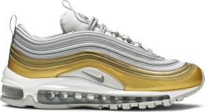 Кроссовки Nike Wmns Air Max 97, бело-золотой