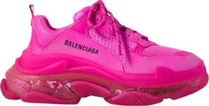 Кроссовки Balenciaga Wmns Triple S Pink, розовый