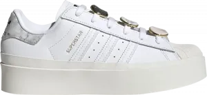 Кроссовки Adidas Wmns Superstar Bonega 'White Gold Metallic', кремовый
