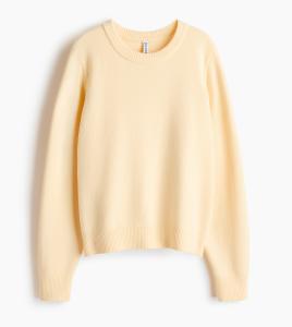 Джемпер H&M, светло-желтый