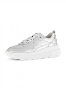 Кроссовки на шнуровке Gabor Fashion Sneaker low, серебряный