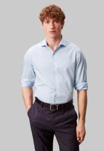 Узкая рубашка Calvin Klein, Light Blue