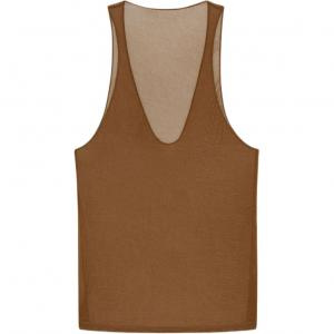 Майка мужская коричневый Saint Laurent, коричневый