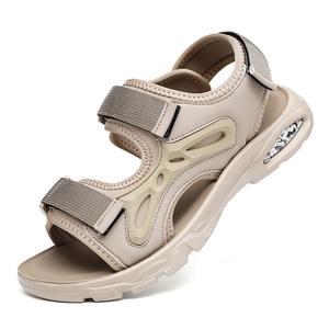 EGCHI Пляжные шлепанцы мужские черные