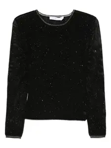 Свитер Kerria, украшенный блестками IRO, черный