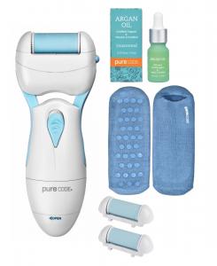 Набор Pedicare из 3 средств без отдушек с аргановым маслом PURECODE, цвет denim