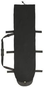 Чехол для сноуборда North Peak NP-5048 BK JR, флисовый, детский, для юниоров, для детей, вмещает до 39,4-51,2 дюйма (100-130 см)