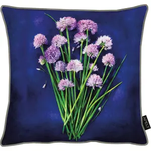 Декоративная подушка Maxima, наволочка без наполнителя, 1 штука Apelt, Flieder/grün/blau + bedruckt