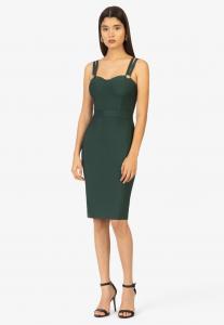 Платье-футляр BANDAGE Kraimod, темно-зеленый