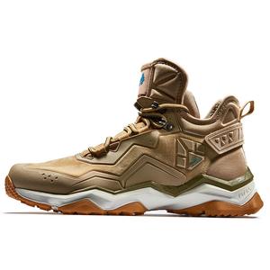 Кроссовки для походов и треккинга мужские с высоким верхом светло-хаки Rax