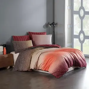 Постельное белье Dream Sleep Breeze Bordeaux 200x220 см + 2x 80x80 см Traumschlaf