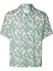 Рубашка SELECTED HOMME, светло-зеленый