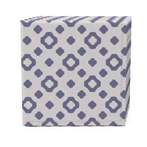 Набор салфеток из 4 шт., 100 % хлопок, 20x20 дюймов, текстильные принты