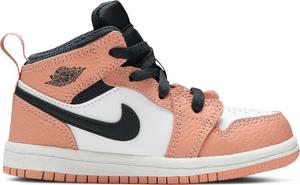 Кроссовки Air Jordan 1 Mid GT Pink Quartz, розовый