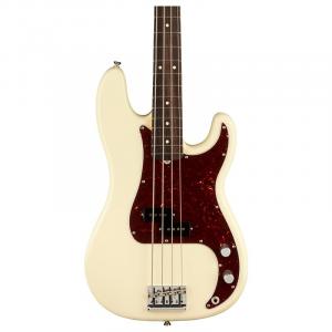 Бас-гитара Fender American Professional II Precision, олимпийский белый цвет с жестким футляром American Professional II Precision Bass