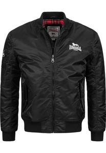 LONSDALE Куртка межсезонная 'Tern Hill' в черном цвете