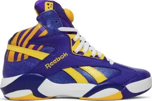 Кроссовки shaq attaq retro 'lsu' Reebok, фиолетовый
