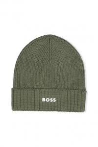 Детская шапка Boss, зеленый