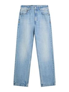 Джинсы свободного кроя Bershka, Blue Denim