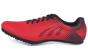 Антискользящие и износостойкие легкие низкие кроссовки для бега унисекс красные DO-WIN