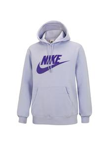 Клубная флисовая толстовка сиреневого цвета Nike