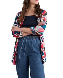 Женская блузка Wren с пуговицами и воланами Seasalt Cornwall, белый